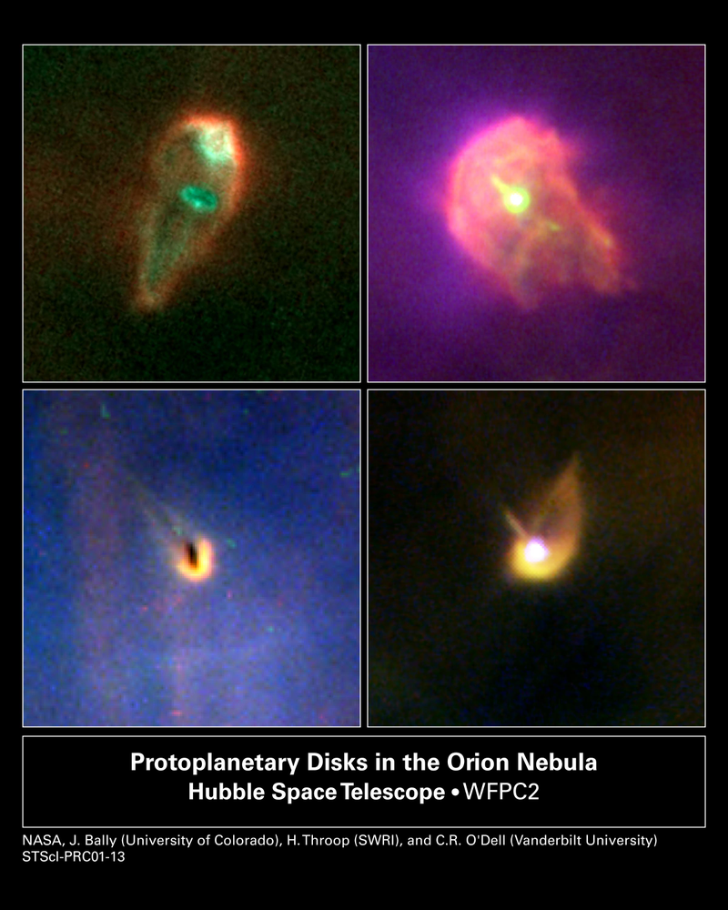 Illustration for article titled Hubble photos capture the formation of planetary systems